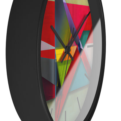 Thomas Sanderson - Friction Force, Abstractly - Wall Clock