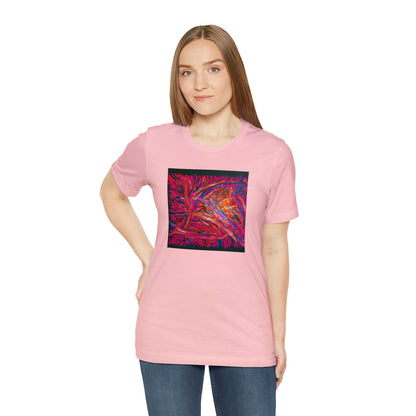 Solarian Crystal Prism - Neon, Abstractly - Tee