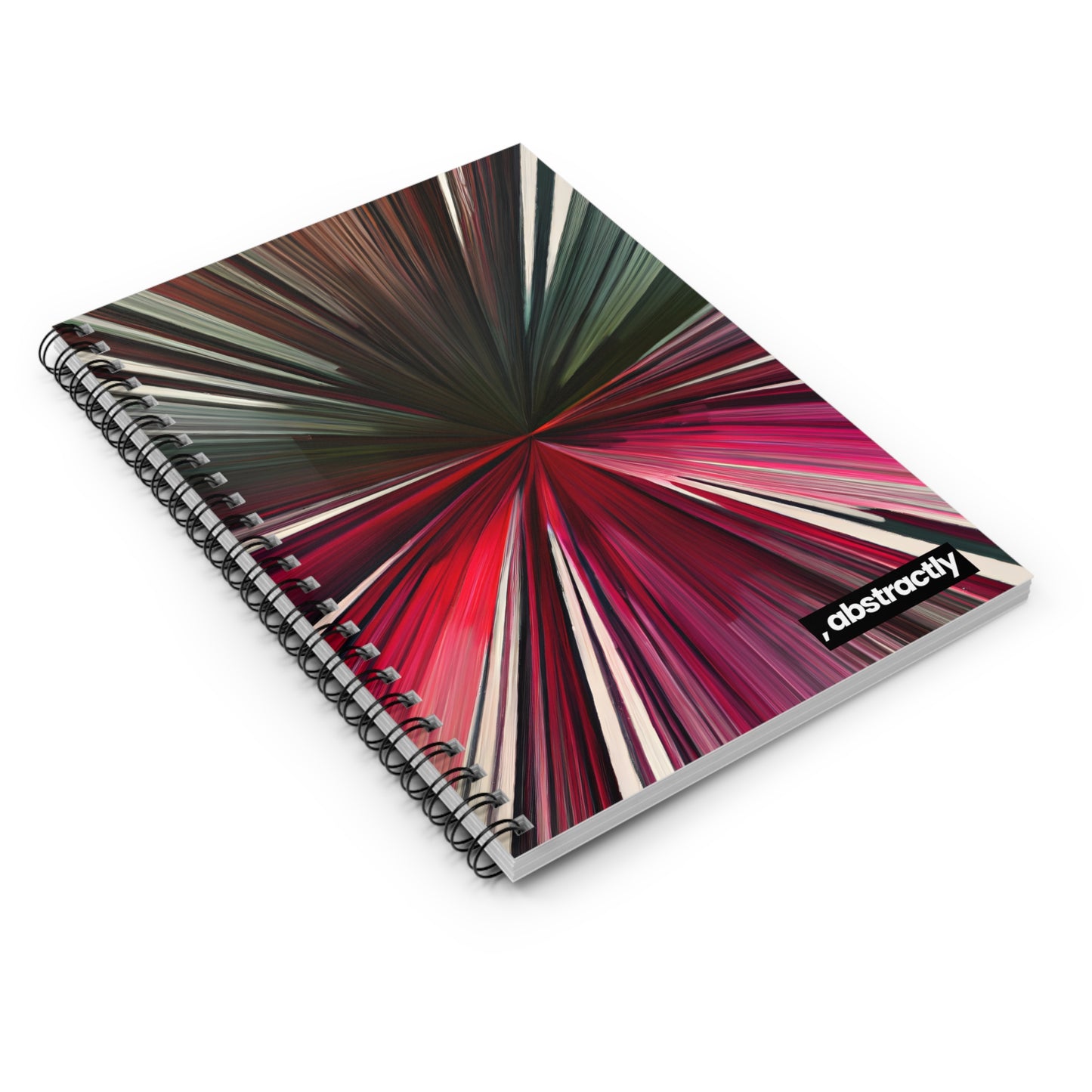 Lorenzo Mancini - Spring Force, Abstractly - Spiral Notebook