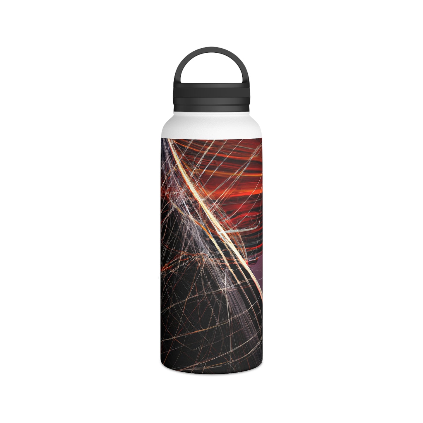 Amelia Sommerfield - Magnetic Force, Abstractly - Stainless Steel Water Bottle