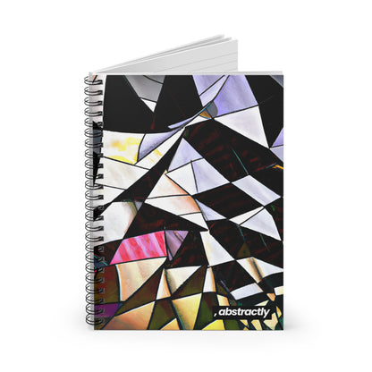 Emmett Baines - Tension Force, Abstractly - Spiral Notebook