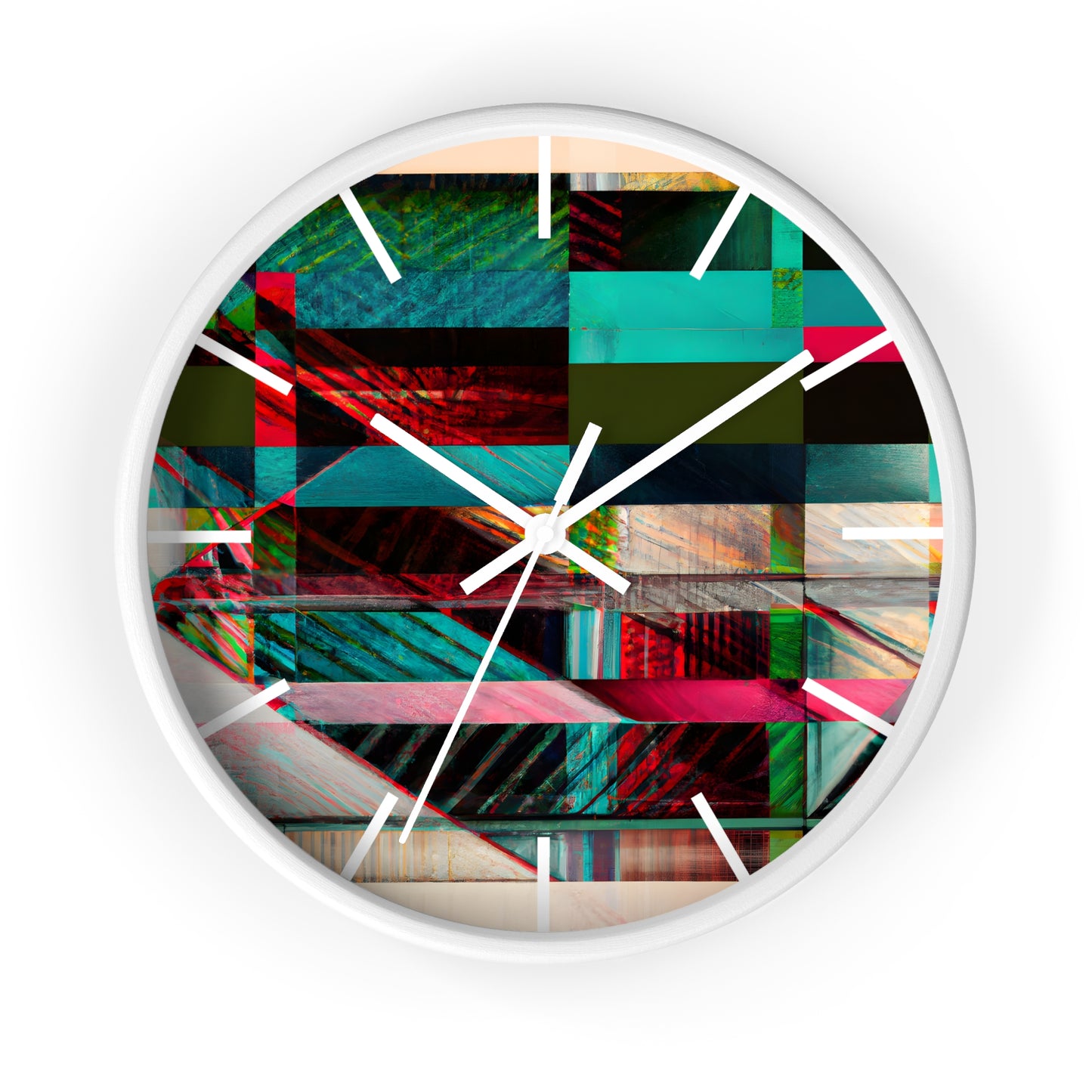 Adrian Goddard - Applied Force, Abstractly - Wall Clock