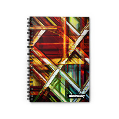 Aurelia Reynolds - Applied Force, Abstractly - Spiral Notebook