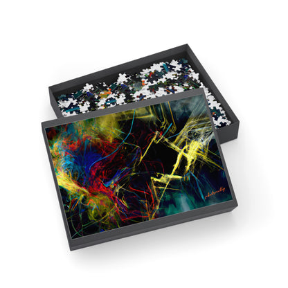 Connie Valdez - Electric Force, Abstractly - Puzzle