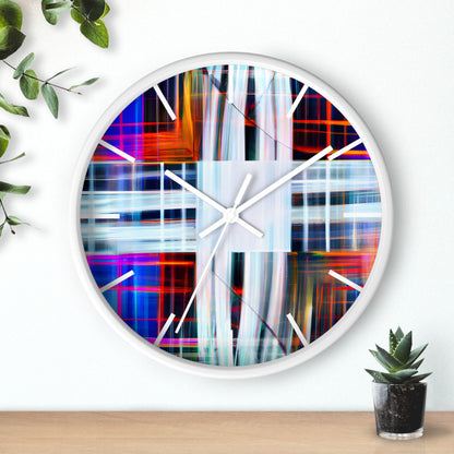 Leroy McGill - Air Resistance Force, Abstractly - Wall Clock