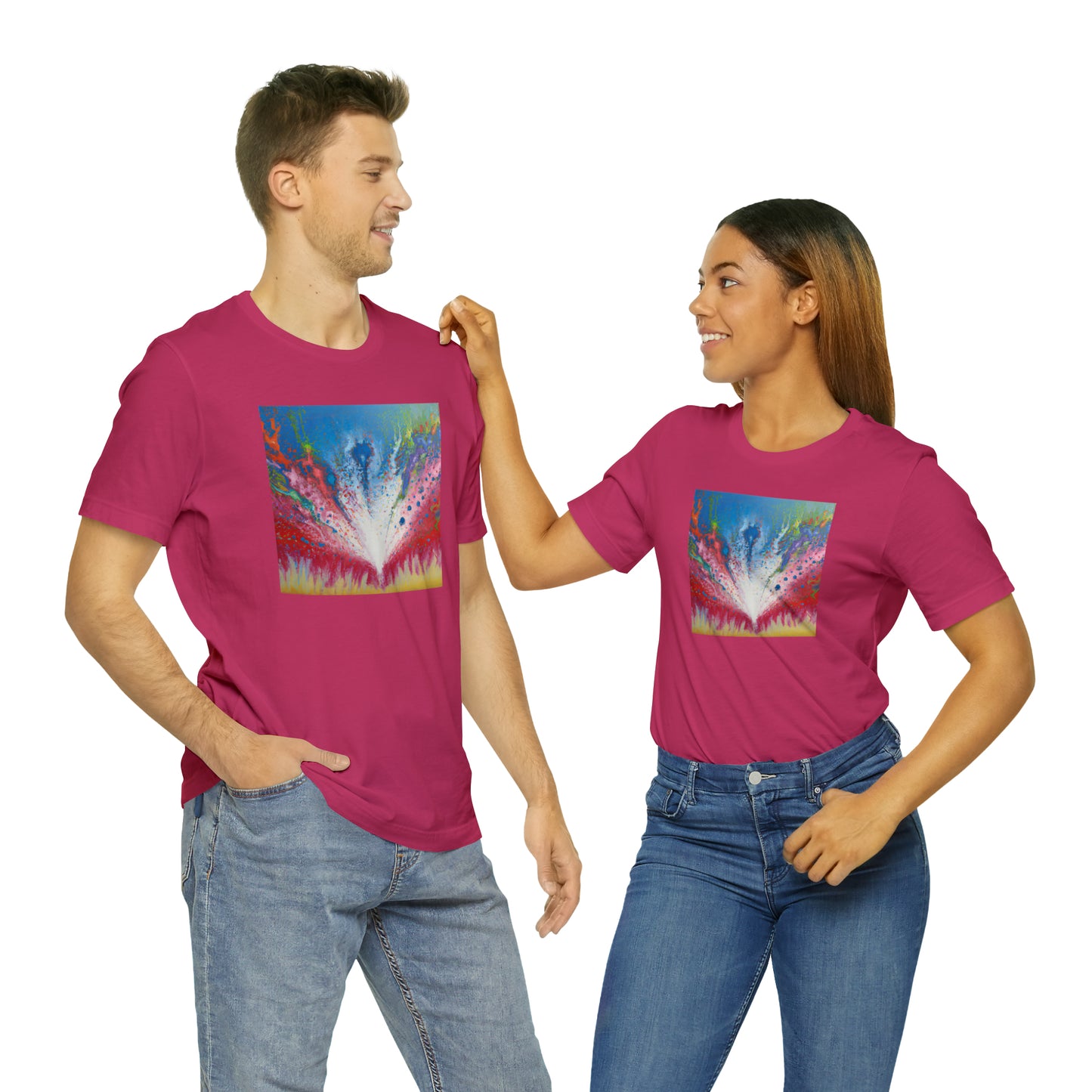 Chromafire Isotope - Chemistry, Abstractly - Tee