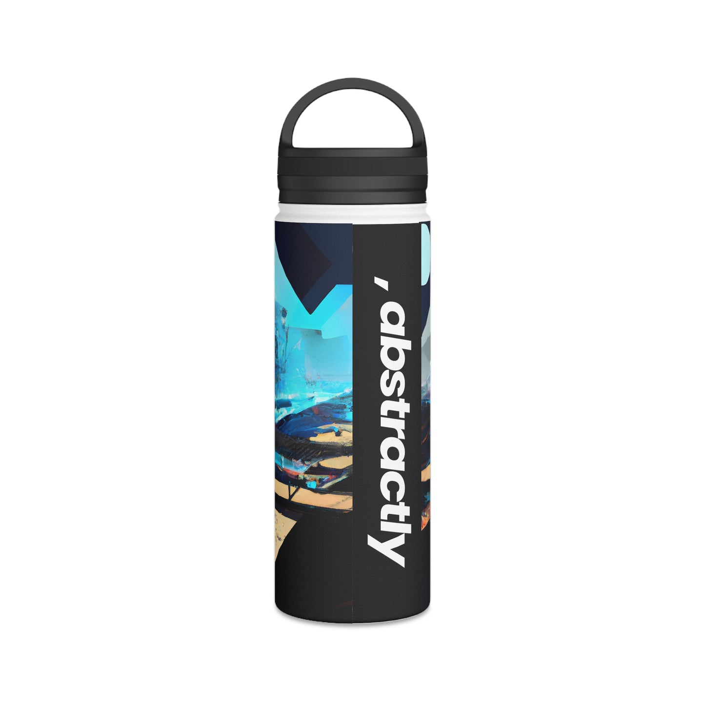 Glacier Capital - Interest, Abstractly - Stainless Steel Water Bottle