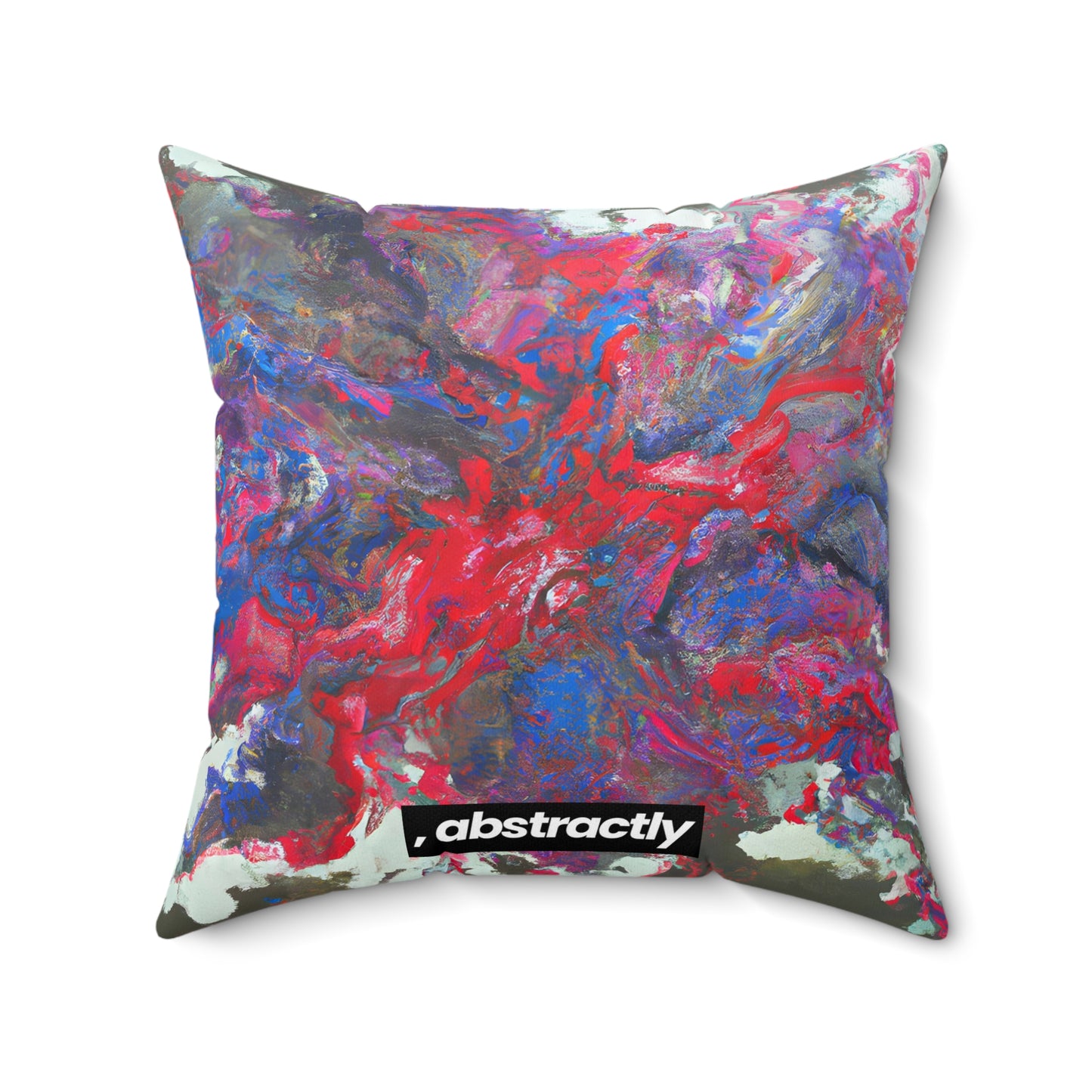 Adalbertonium Fluxide - Chemistry, Abstractly - Faux Suede Throw Pillow