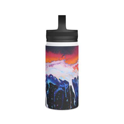 Bischoffite Alloy - Chemistry, Abstractly - Stainless Steel Water Bottle