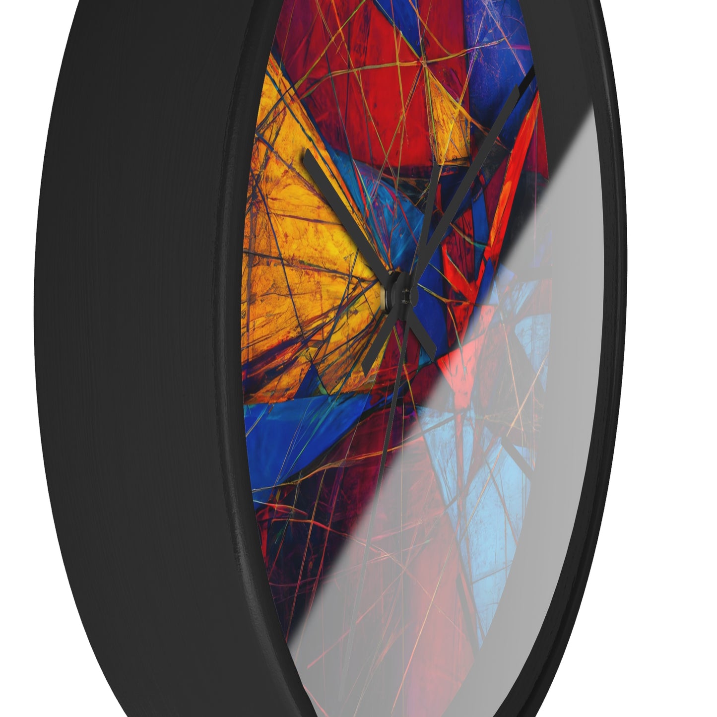 Lillian Thomason - Magnetic Force, Abstractly - Wall Clock