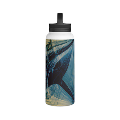 Helen Bertrand - Magnetic Force, Abstractly - Stainless Steel Water Bottle