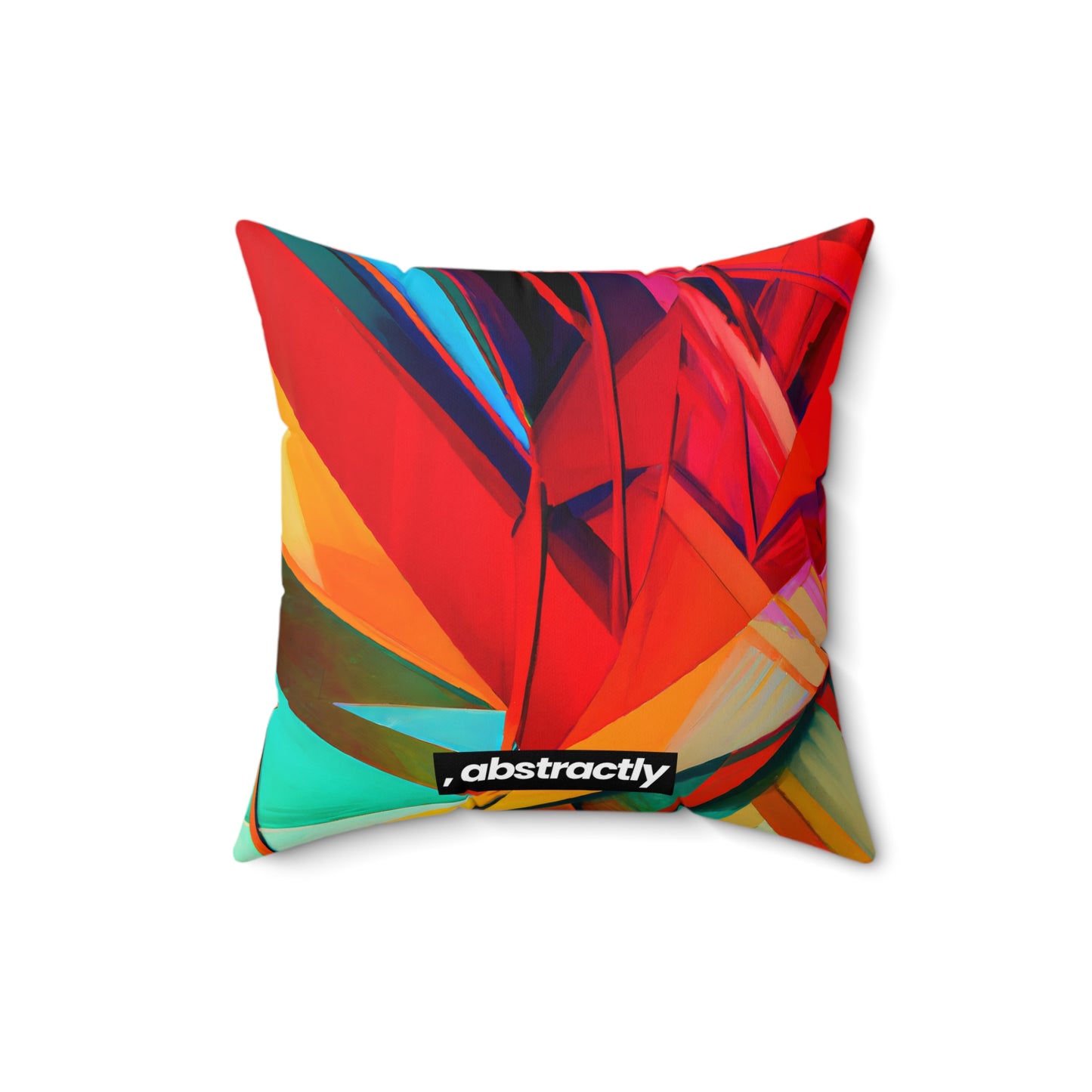 Oliver Hawthorne - Normal Force, Abstractly - Faux Suede Throw Pillow