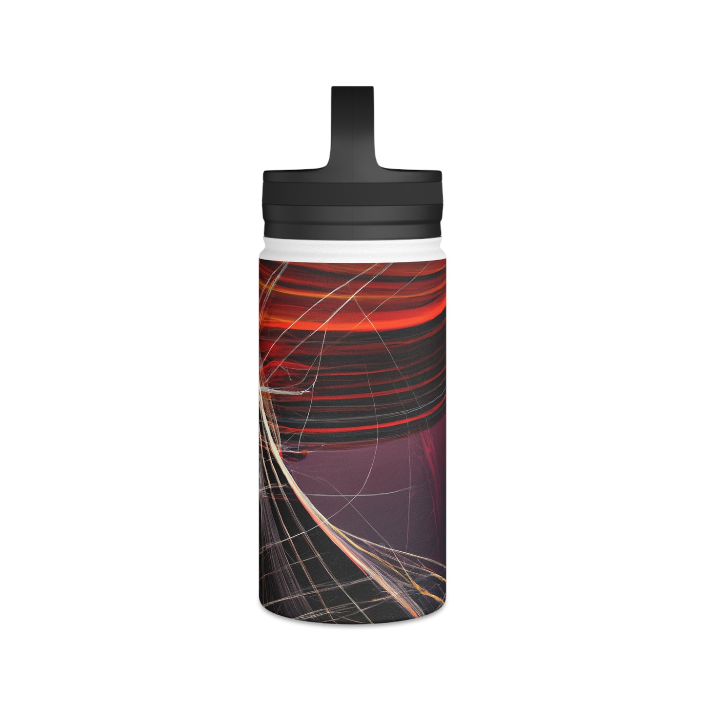 Amelia Sommerfield - Magnetic Force, Abstractly - Stainless Steel Water Bottle