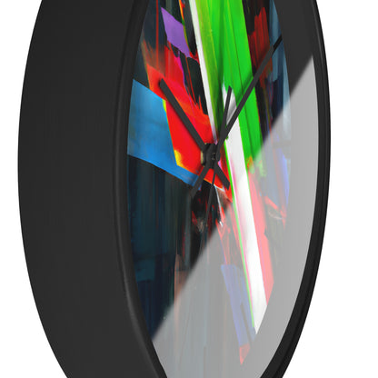 Perry Dennington - Strong Force, Abstractly - Wall Clock