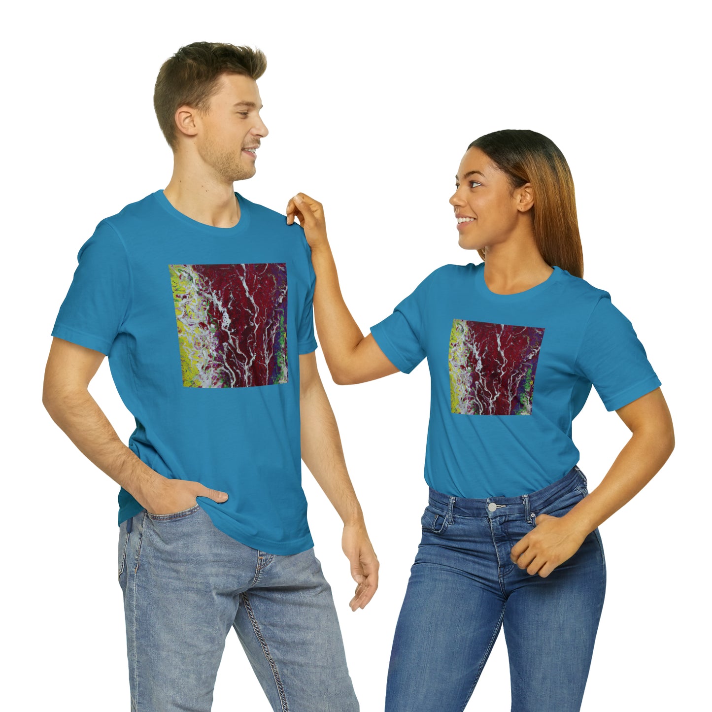 Azure Linxium - Chemistry, Abstractly - Tee