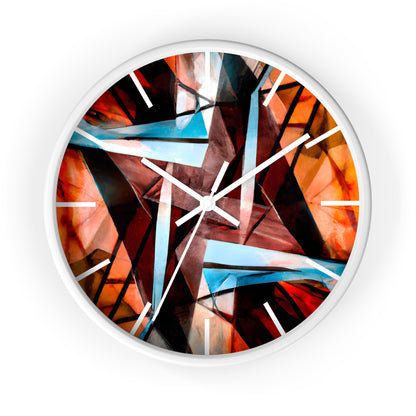 Lilian Hawking - Electric Force, Abstractly - Wall Clock