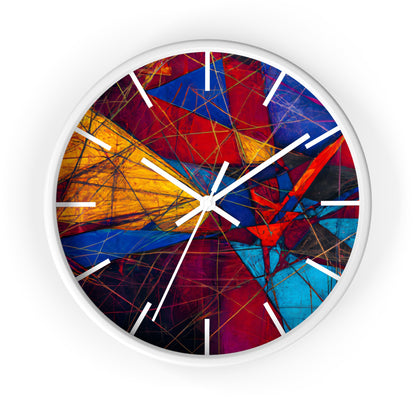 Lillian Thomason - Magnetic Force, Abstractly - Wall Clock