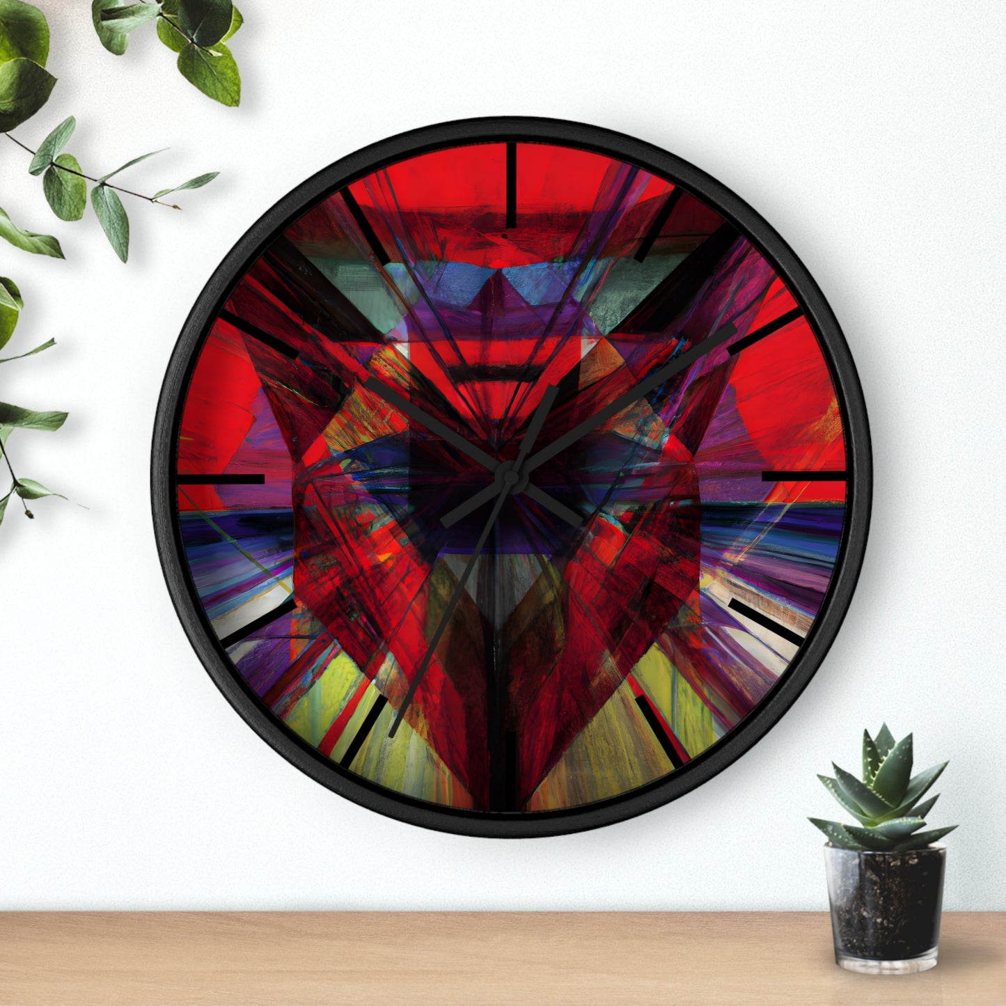 Rebecca Morland - Gravity Force, Abstractly - Wall Clock