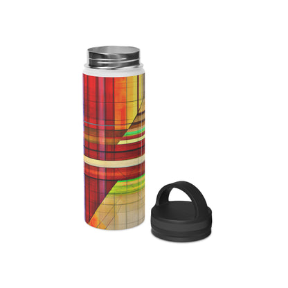 Evelyn Broadmore - Friction Force, Abstractly - Stainless Steel Water Bottle