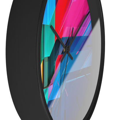 Helen Kaplan - Air Resistance Force, Abstractly - Wall Clock