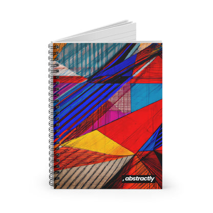 Beverly Weissman - Strong Force, Abstractly - Spiral Notebook