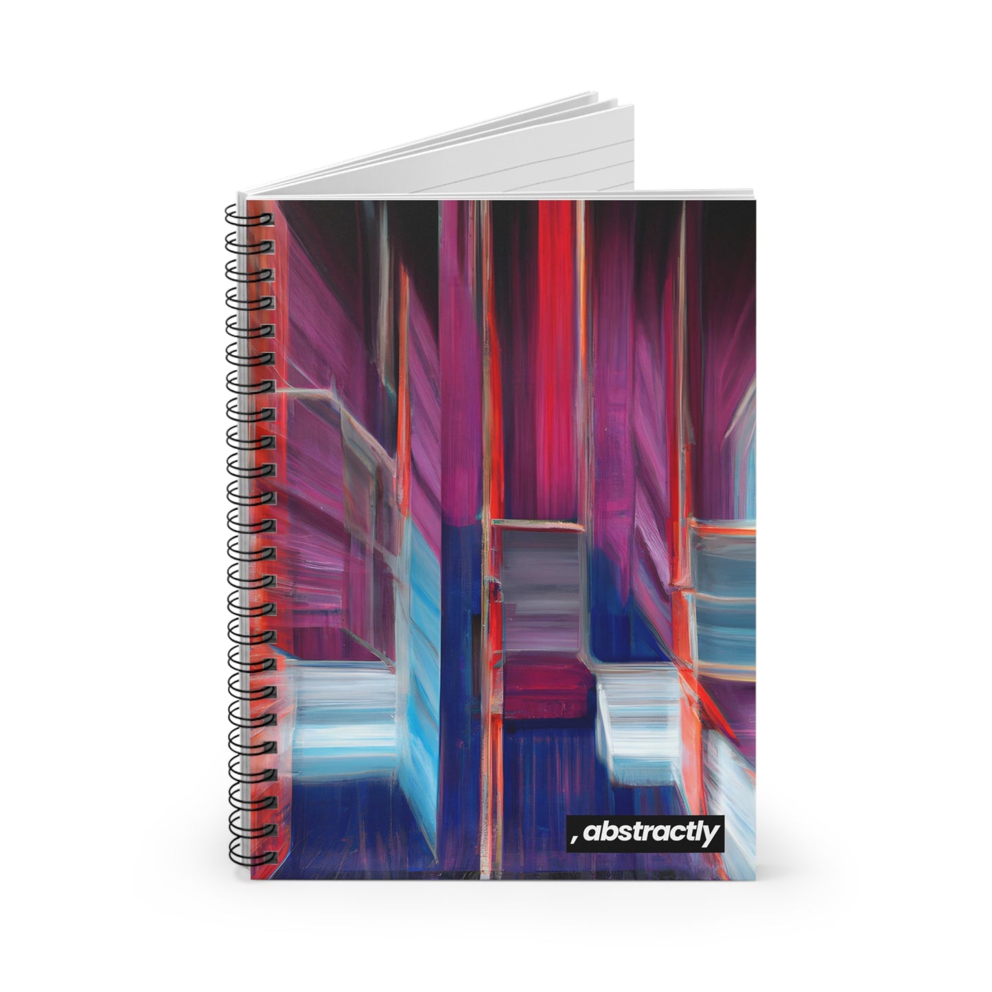 Rosalind Turner - Normal Force, Abstractly - Spiral Notebook