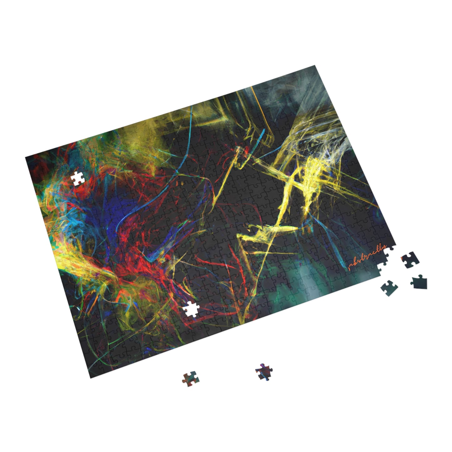 Connie Valdez - Electric Force, Abstractly - Puzzle