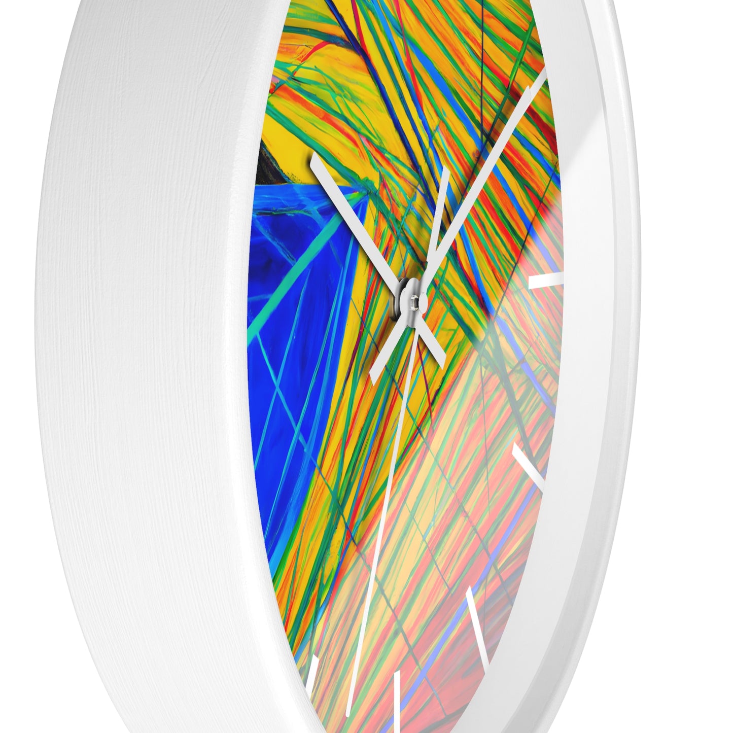 Gerald Michelson - Electric Force, Abstractly - Wall Clock