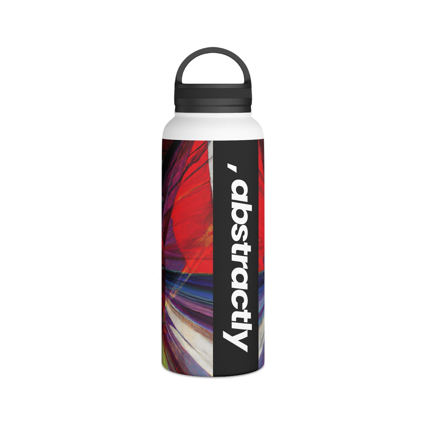 Rebecca Morland - Gravity Force, Abstractly - Stainless Steel Water Bottle