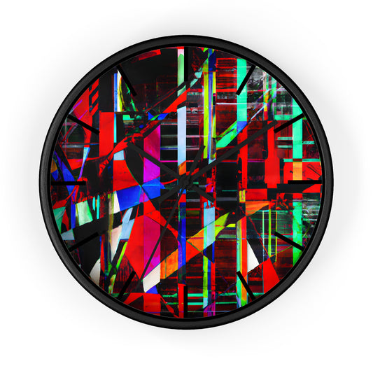 Rebecca Swanson - Applied Force, Abstractly - Wall Clock