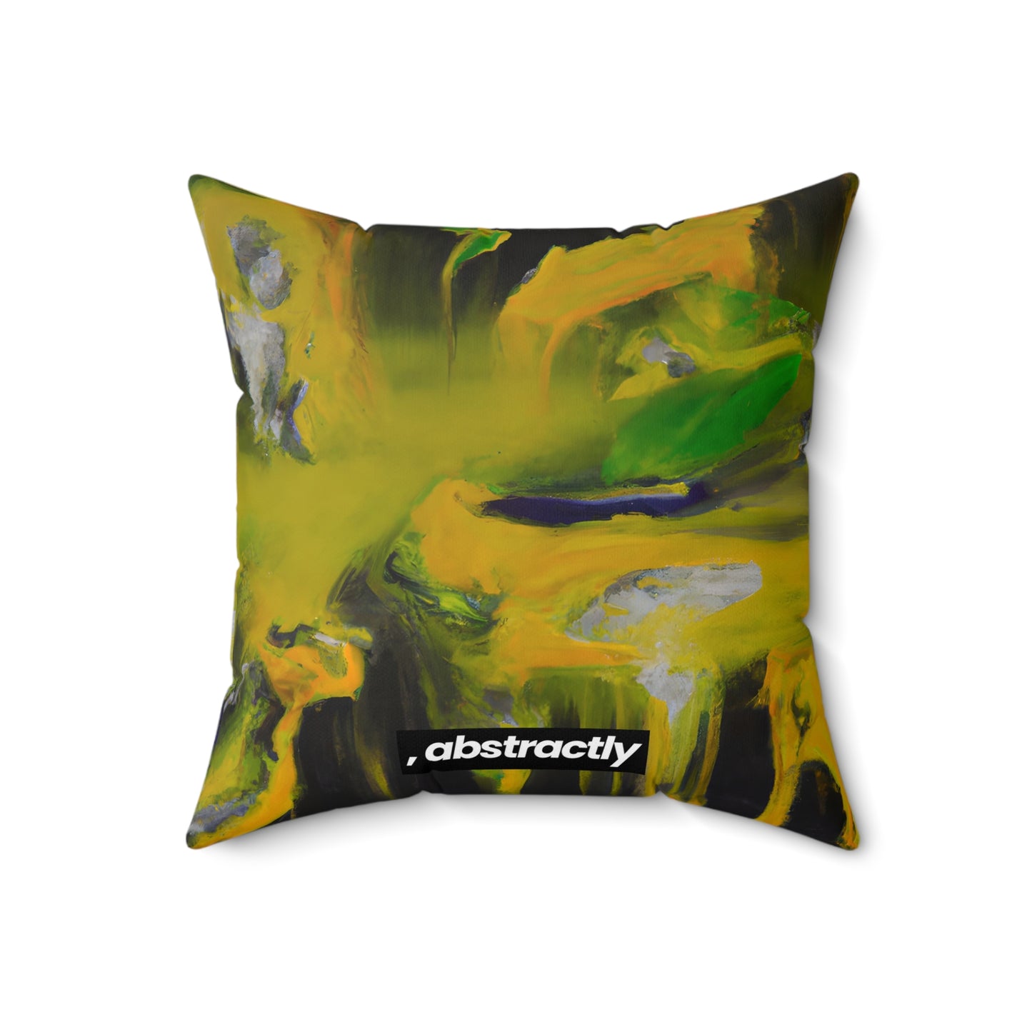 Quantum Crystalline Flux - Chemistry, Abstractly - Faux Suede Throw Pillow