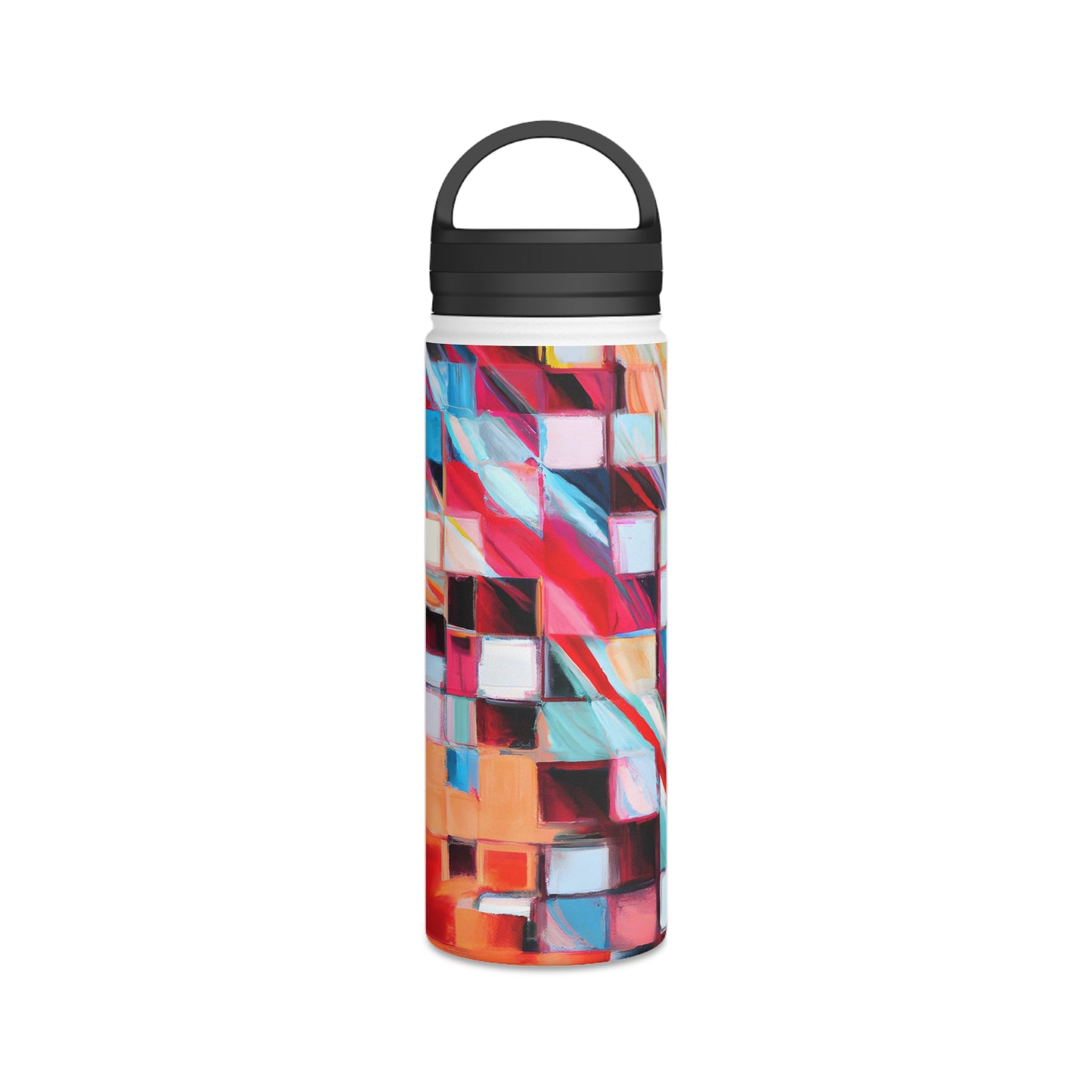 Theodore Bishop - Friction Force, Abstractly - Stainless Steel Water Bottle