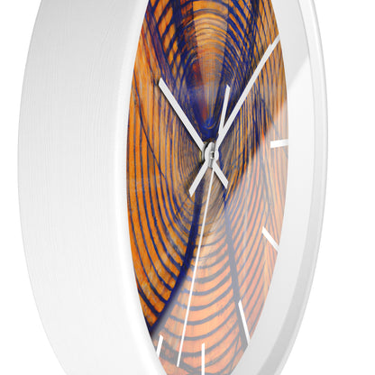 Carolyn Bennett - Spring Force, Abstractly - Wall Clock