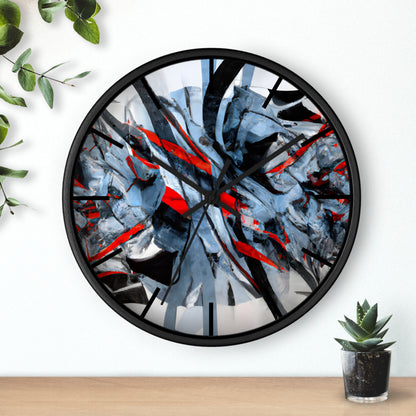 Elizabeth Rutherford - Applied Force, Abstractly - Wall Clock