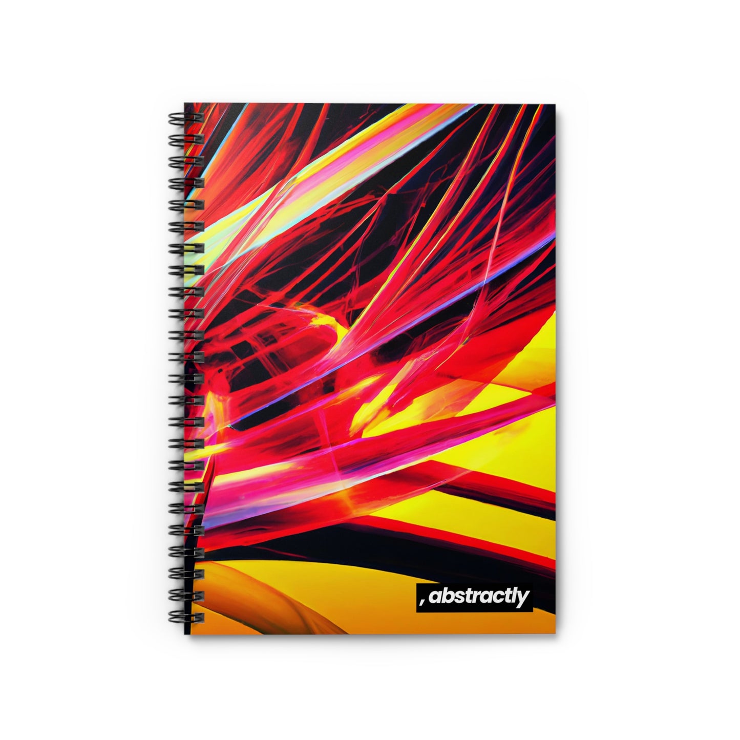 Vera Whitmore - Electromagnetic Force, Abstractly - Spiral Notebook