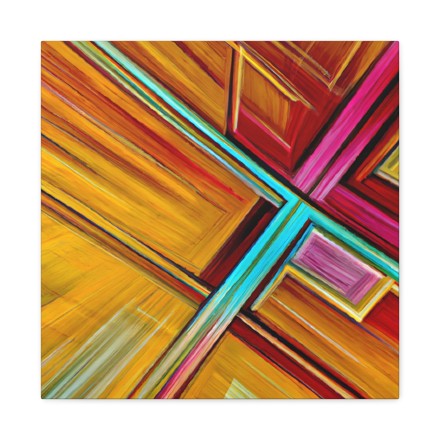 Marie Beckerman - Strong Force, Abstractly - Canvas