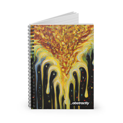 Shoadium Fluxite - Chemistry, Abstractly - Spiral Notebook