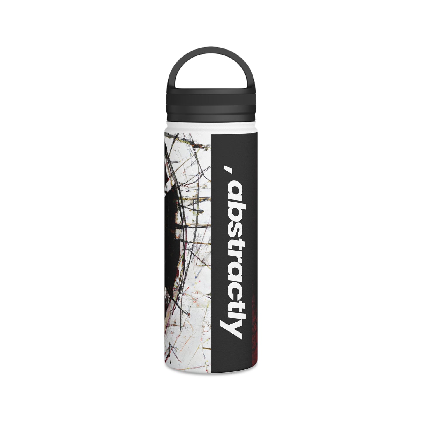 Theodore Rosenberg - Tension Force, Abstractly - Stainless Steel Water Bottle