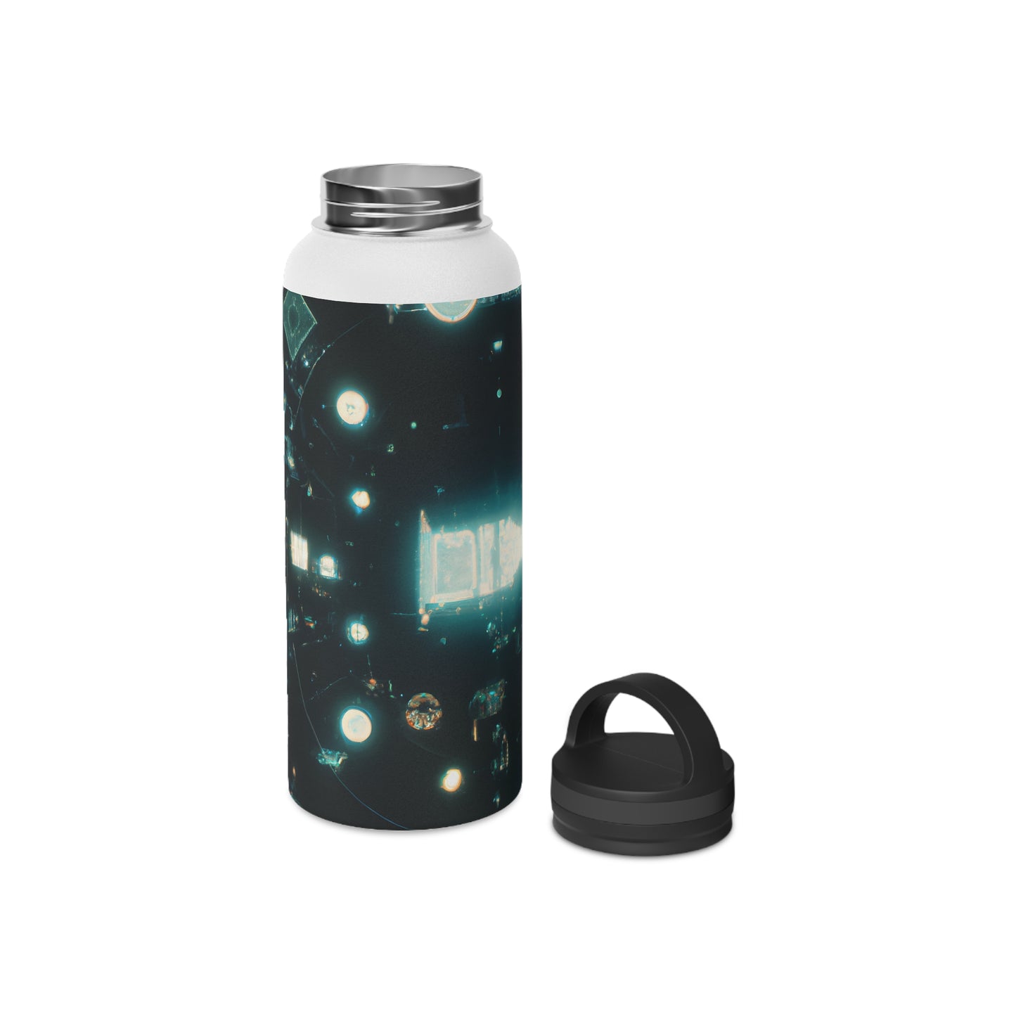 Pinnacle Assurance - Debit, Abstractly - Stainless Steel Water Bottle