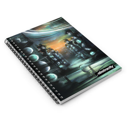 VentureGuard Financial - Diversification, Abstractly - Spiral Notebook