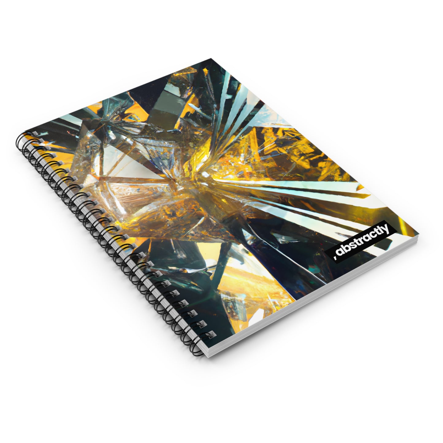 Peak Integrity - Tax, Abstractly - Spiral Notebook