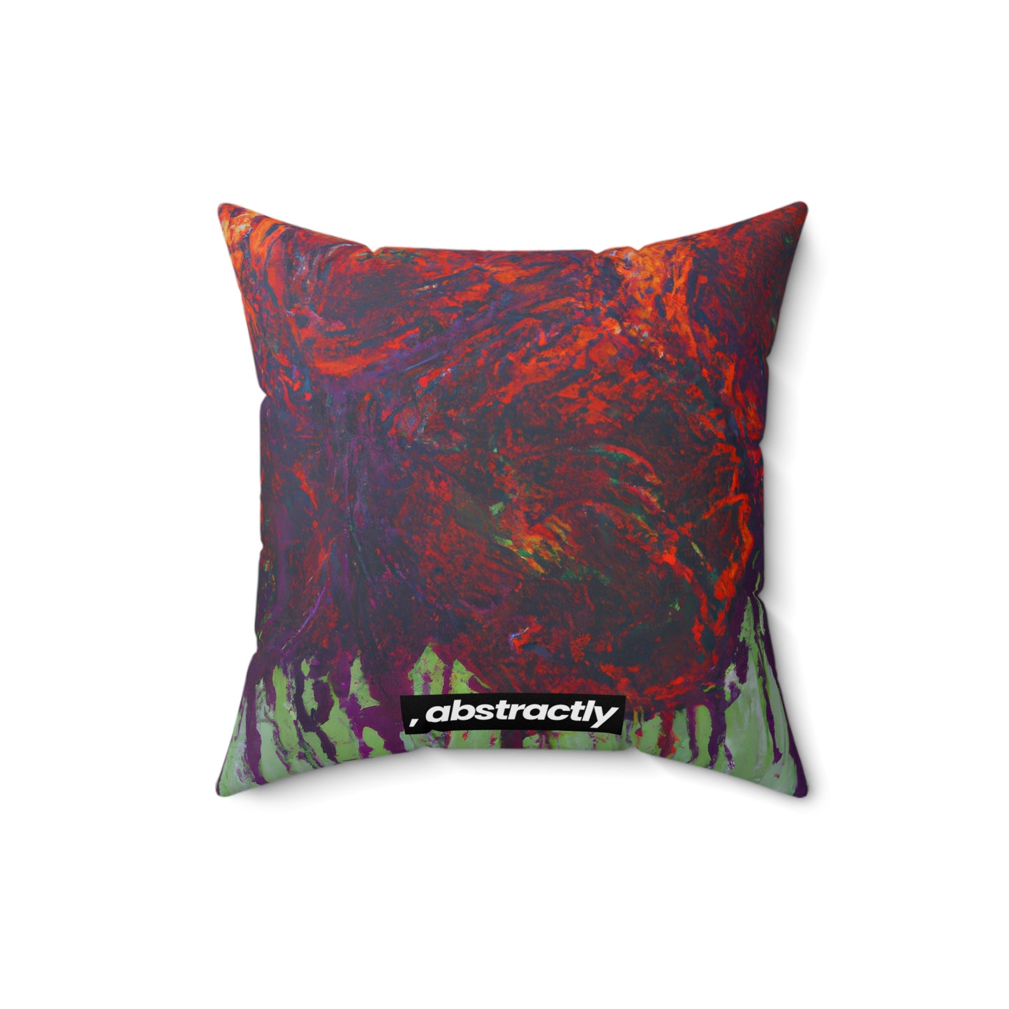 Quantum Carbonate - Chemistry, Abstractly - Faux Suede Throw Pillow