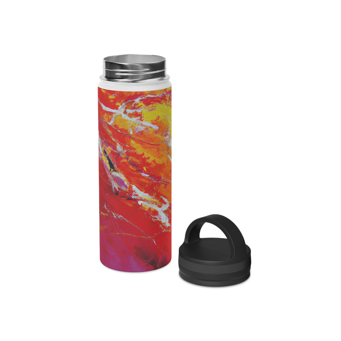 Galaxium Burst - Helium, Abstractly - Stainless Steel Water Bottle