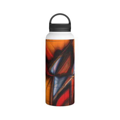 Lena Holmwood - Electromagnetic Force, Abstractly - Stainless Steel Water Bottle