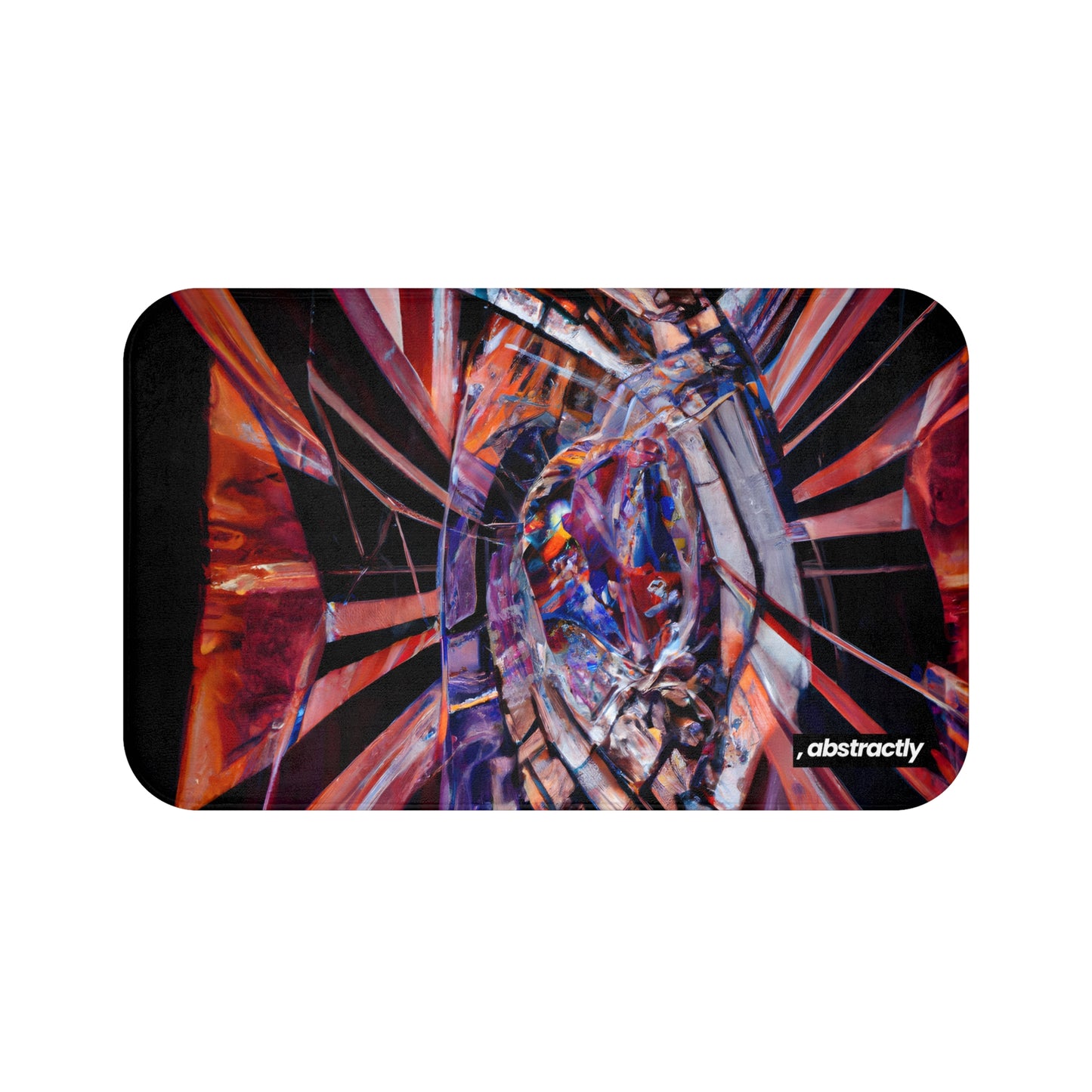 Belinda Hayes - Electromagnetic Force, Abstractly - Bath Mat