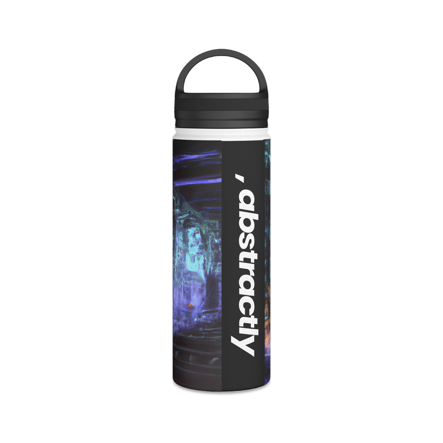 Crescent Capital - Capital, Abstractly - Stainless Steel Water Bottle