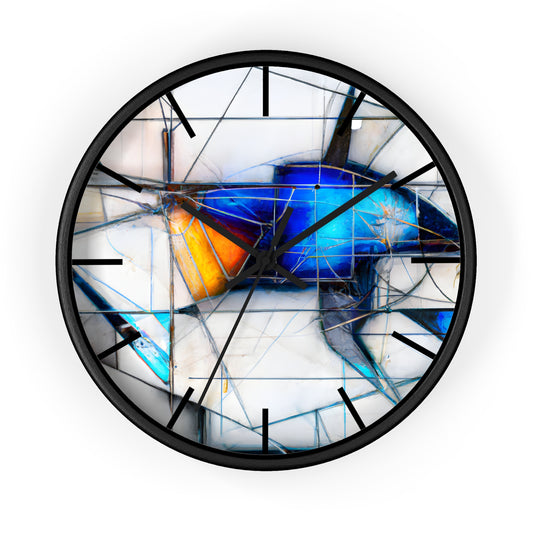 Frederick Hansen - Strong Force, Abstractly - Wall Clock