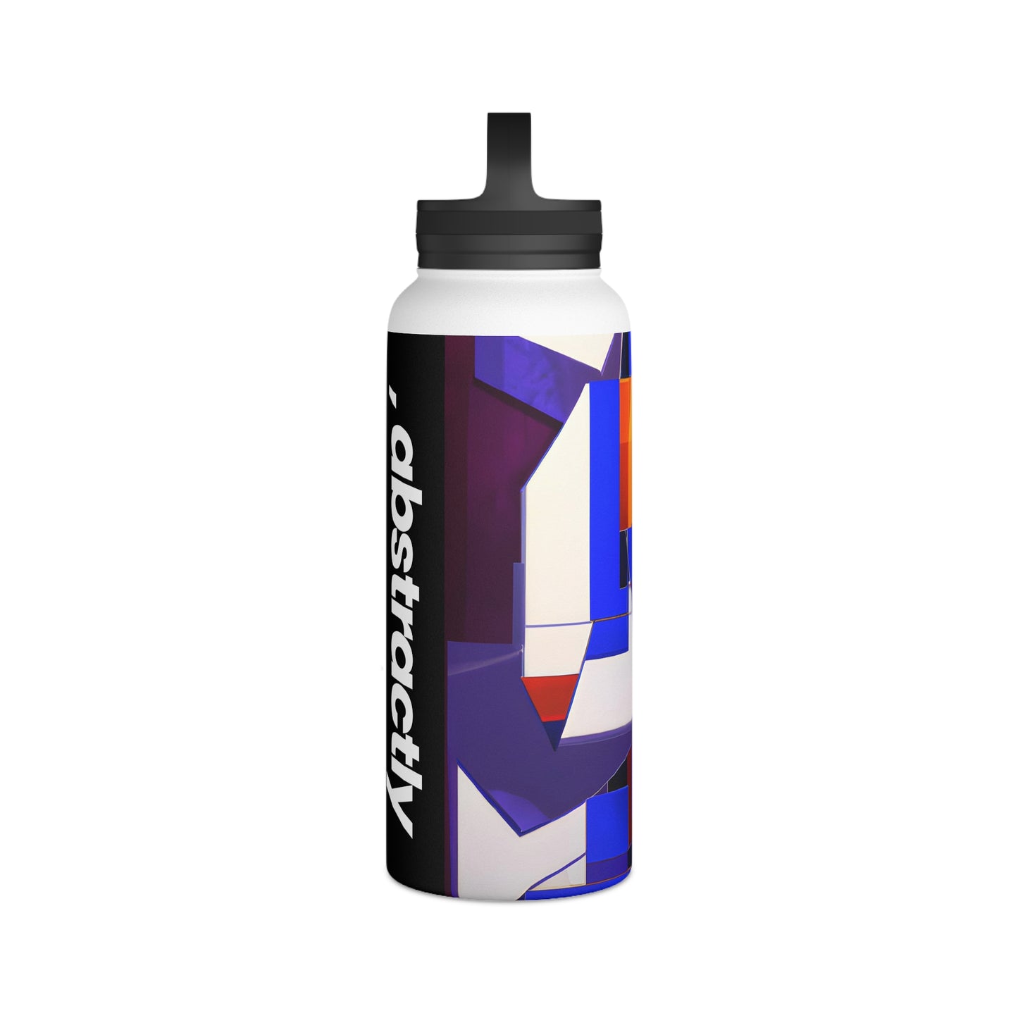 Margot Chamberlain - Friction Force, Abstractly - Stainless Steel Water Bottle