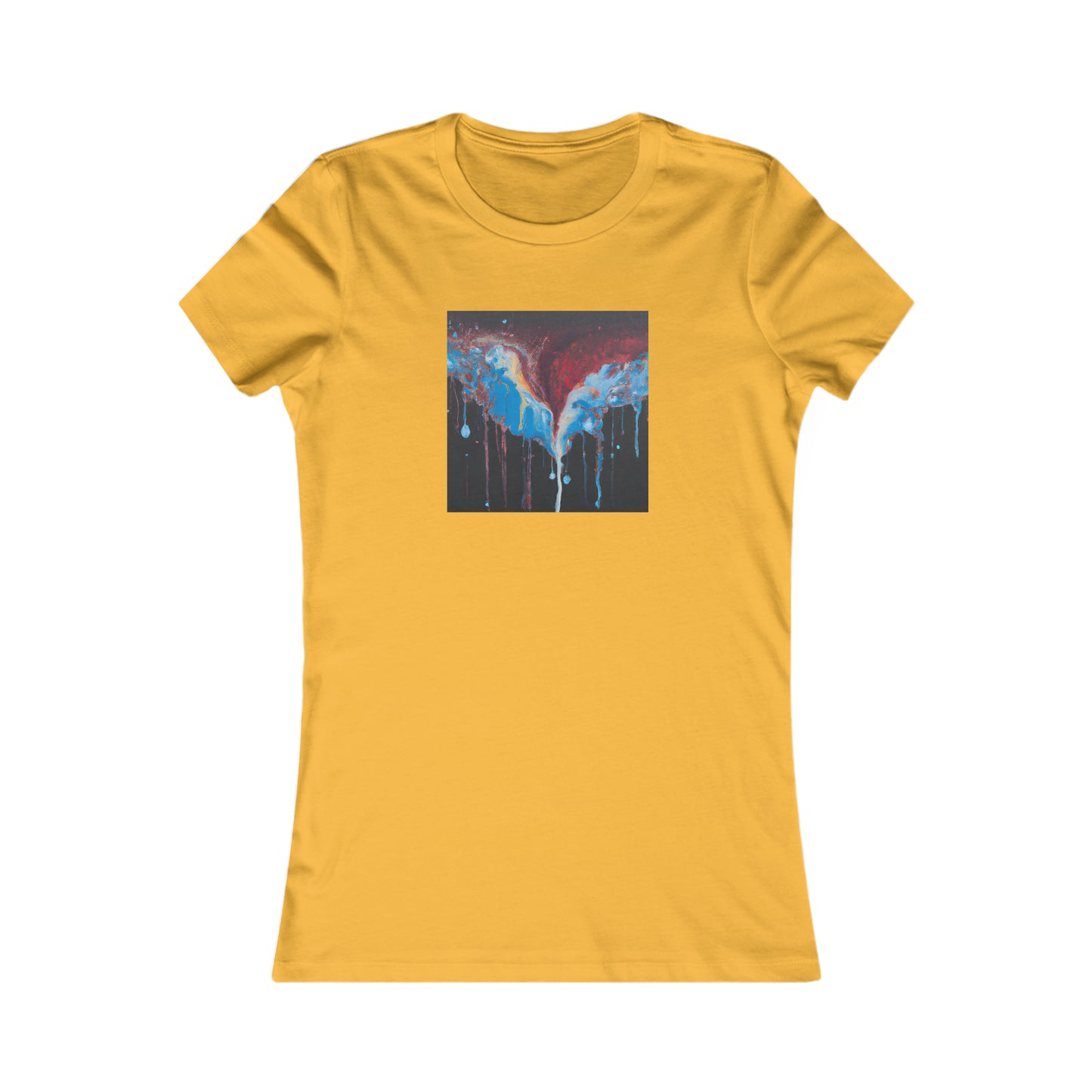 Quantum Quicksilver Crystal - Chemistry, Abstractly - Ladies' Cut Tee