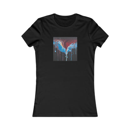 Quantum Quicksilver Crystal - Chemistry, Abstractly - Ladies' Cut Tee